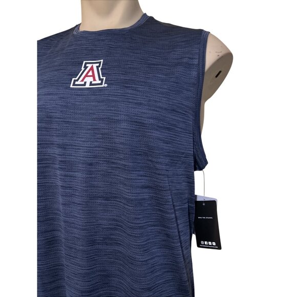 NEW Arizona Wildcats Colosseum  Muscle Performance Tank Top Shirt Men's L - Picture 3 of 7